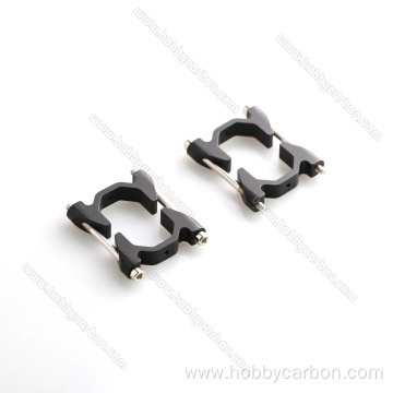 Vertical CNC Aluminum Clamps for Octagon Carbon Tubes